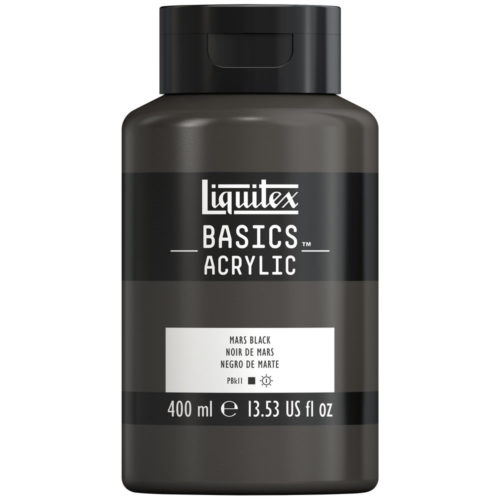 BASICS ACRYLIC MARS BLACK 400 ml Thumbnail