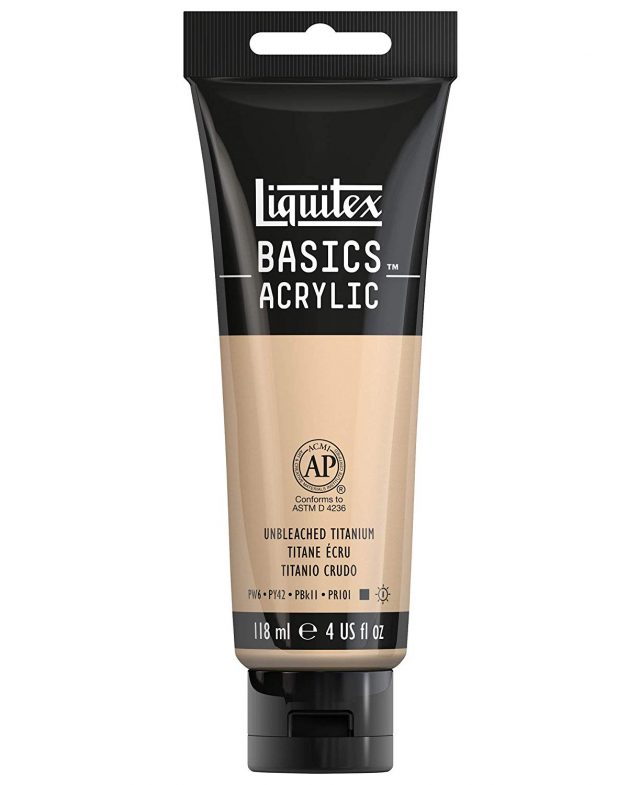 BASICS ACRYLIC UNBLEACHED TITANIUM 118 ml Thumbnail