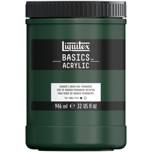BASICS ACRYLIC HOOKERS GREEN HUE PERMANENT 400 ml Thumbnail