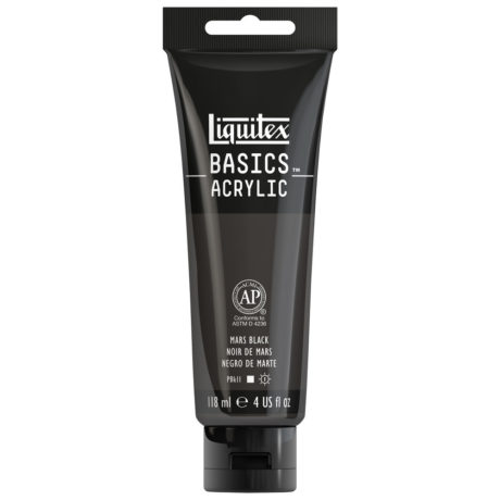 BASICS ACRYLIC MARS BLACK 118 ml Thumbnail