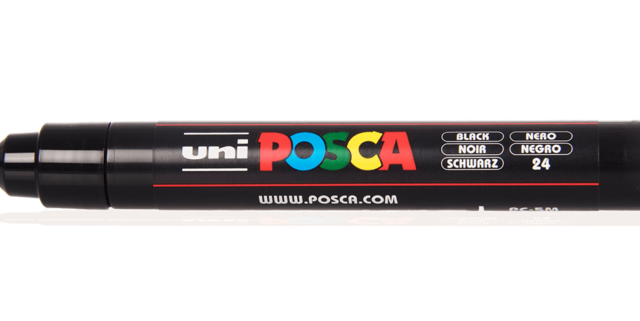 POSCA APPLE GREEN 72 - PC-5M Thumbnail