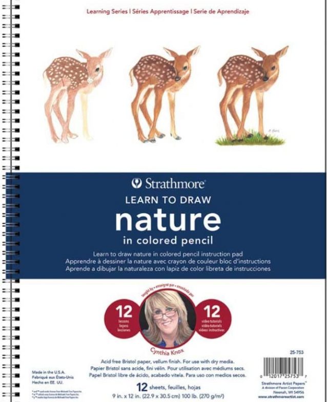 Strathmore 300 Learning Series Colored Pencil Nature Pad 9