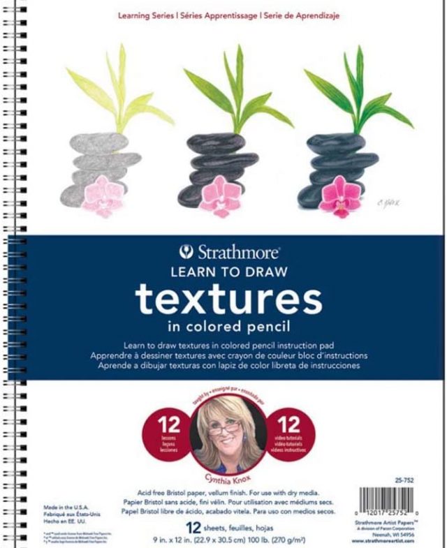 Strathmore (25-752 300 Learning Series Colored Pencil Textures Pad Thumbnail
