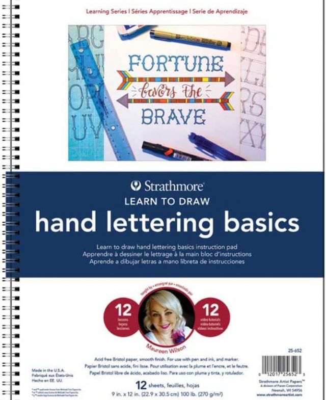 Strathmore 200 Learning Series Hand Lettering Basics Pad 9
