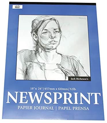 Newsprint Pad 18x24 (Rough) Thumbnail