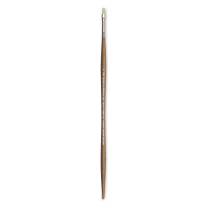 Winsor & Newton Artists' Oil Synthetic Hog Brush - Bright, Size 2, Long Handle Thumbnail