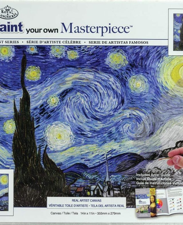 Royal & Langnickel Paint Your Own Masterpiece Painting Set, Starry Night Thumbnail