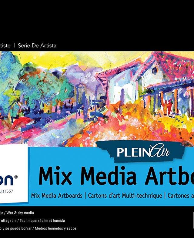 Canson Plein Air Mix Media Art Board Pad 12 x 16, Set of 10 Boards Thumbnail