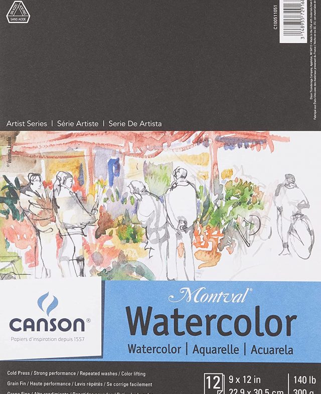 Canson Montval Watercolor Paper 9x12 Thumbnail