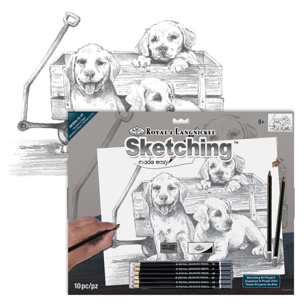 Royal & Langnickel: Sketching Made Easy - Dalmation Puppies and Wagon Thumbnail