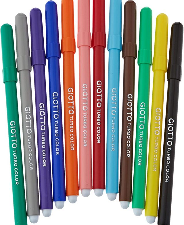 Funny Mat Coloring - Giotto 12 Pack Markers Thumbnail