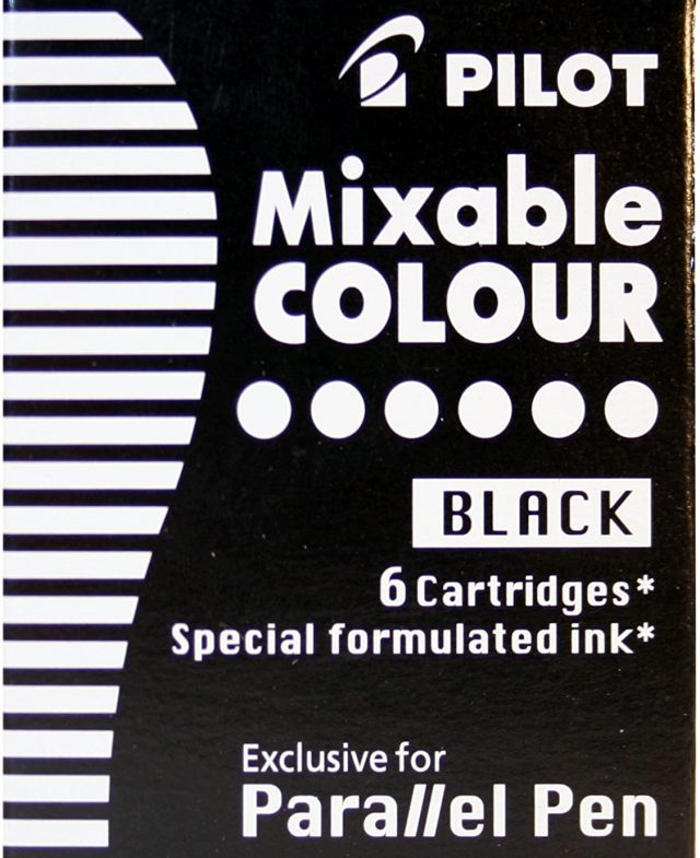 Pilot Parallel Pen Refill Black 6 Pack Thumbnail