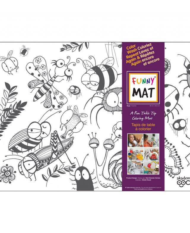 Funny Mat Coloring- Bugs Thumbnail