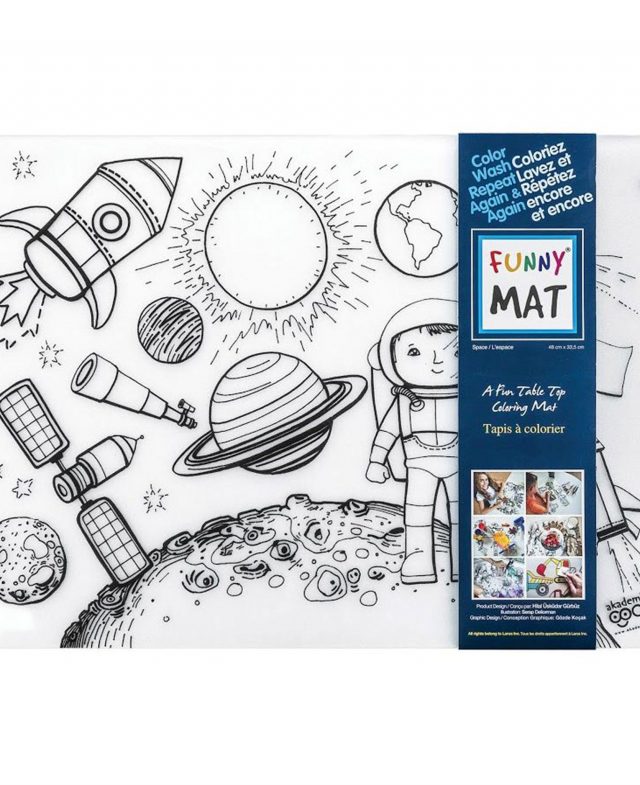 Funny Mat Coloring - Space Thumbnail