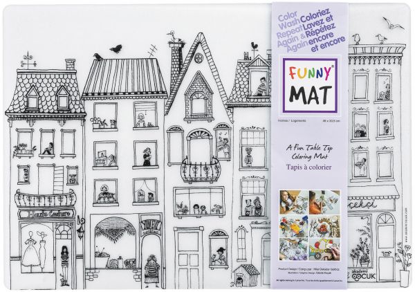 Funny Mat Coloring - Homes Thumbnail