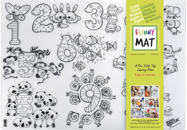 Funny Mat Coloring - Number Thumbnail