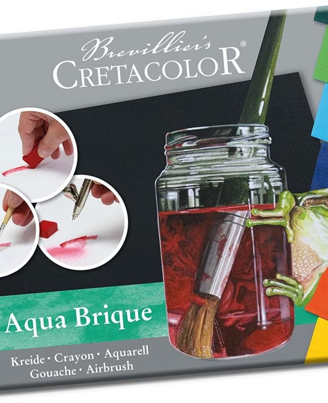 Cretacolor Aqua Brique Watercolor Block 10-Color Tin Set, Aqua Brique 10 Color Set Thumbnail