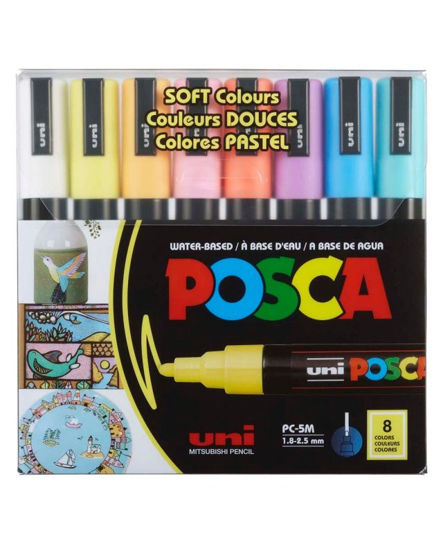 Pastel Medium Paint Marker - Set of Eight Thumbnail