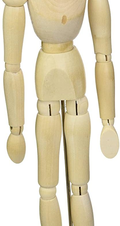 Jack Richeson  Male Mannequin Fully Jointed, 12-Inch Thumbnail