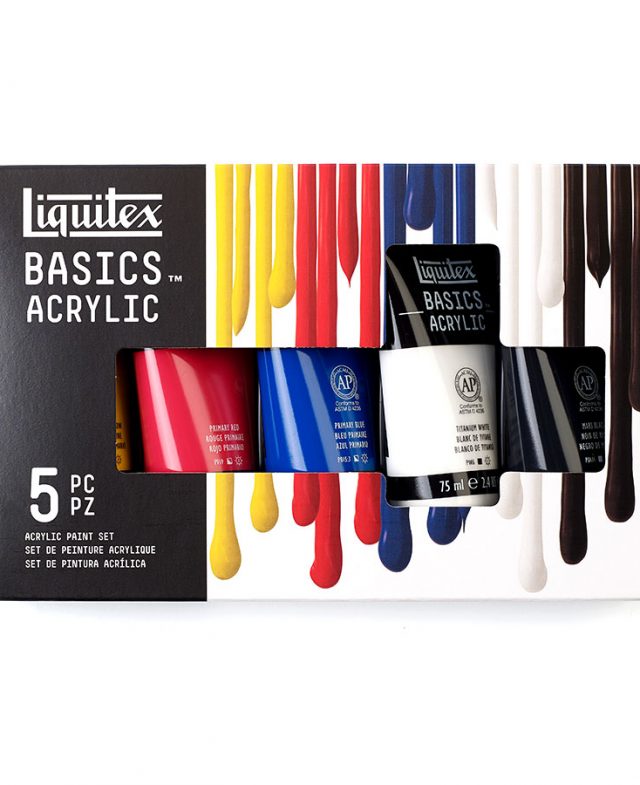 Liquitex Basics Acrylic Set of 5 - 75ML Thumbnail