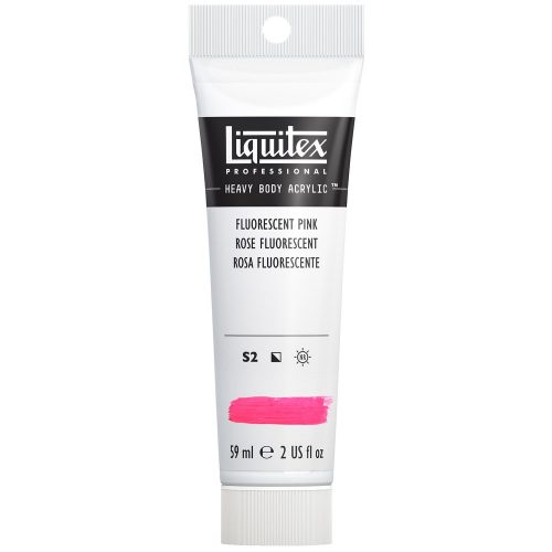 Liquitex Professional Heavy Body Acrylic Paint 2-Ounce Tube, Fluorescent Pink Thumbnail
