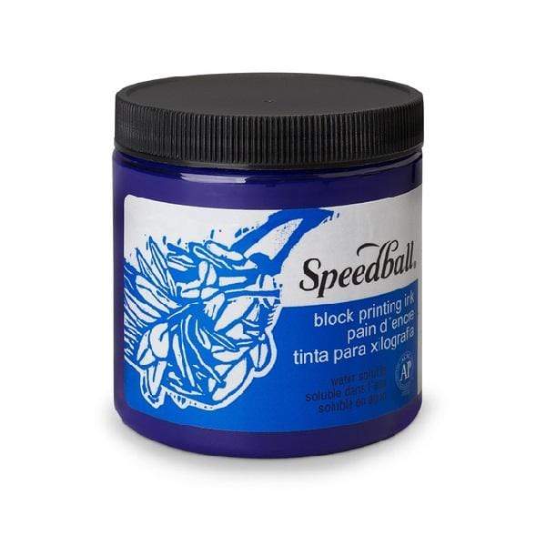 Speedball - Water-Soluble Block Printing Ink - 8oz Jar (Violet) Thumbnail